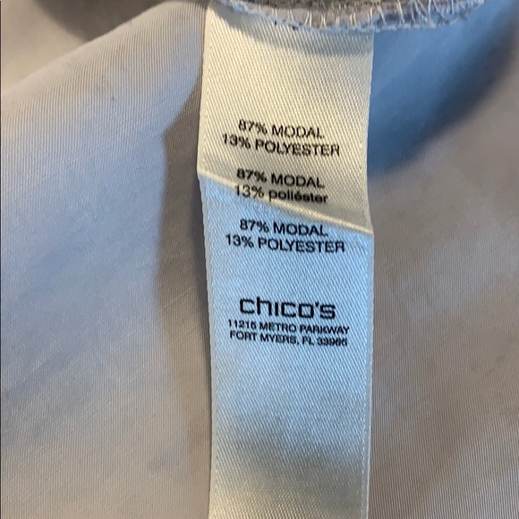 Chico’s Silky Button Down - Picture 6 of 7